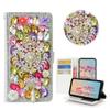 STENES Sparkle Wallet Phone Case Compatible with Google Pixel 2 [Stylish] 3D Handmade Bling Dreamcatcher Pearl Pendant Crystal Diamond Design Girls Women Cover - Multicolor view 1