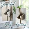 YOO.MEE Wall Mount Shower Bracket, Wide Angle Adjustment, Screw Fix, Chrome view 2