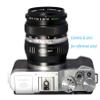 Fotasy OM Lens to Fuji X Adapter, Olympus OM Mount to X Mount Adapter, fits Fujifilm X-Mount Mirrorless Cameras X-Pro2 X-E2 X-E3 X-A5 X-M1 X-T1 X-T2 X-T3 X-T10 X-T20 X-T30 X-H1 view 4