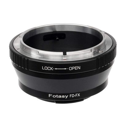 Fotasy FD Lens to Fuji X Adapter, Canon FD Lens to Fujifilm X Mount Adapter, Compatible with Fujifilm X-Mount X-Pro2 X-E2 X-E3 X-A5 X-M1 X-T1 X-T2 XT3 X-T10 X-T20 X-T30 X-H1
