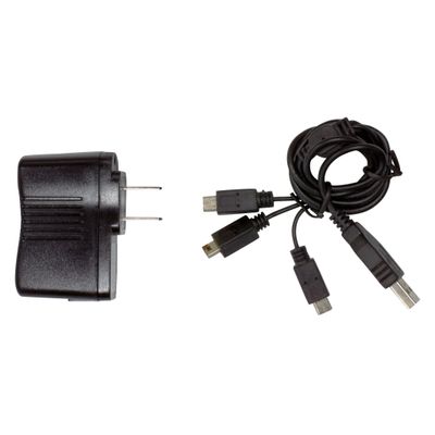 XP Deus Charger 110 Volt with USB 3 Cable Charge Coil Headphone Remote D0891
