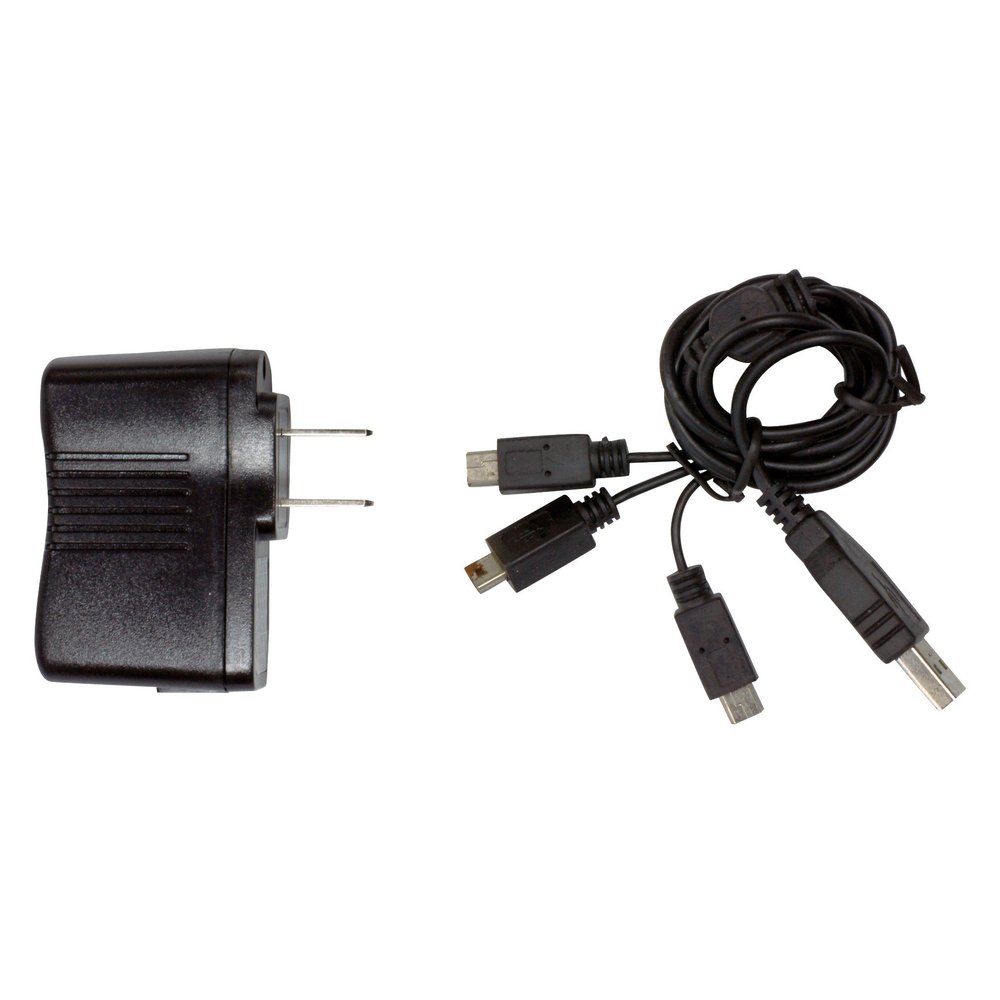 XP Deus Charger 110 Volt with USB 3 Cable Charge Coil Headphone Remote D0891