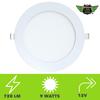 LeisureLED 5 Pack RV Boat Recessed Ceiling Light 720 Lumen Super Slim LED Panel Light DC 12V 5.75" 9W Full Aluminum Downlights (Cool White) view 3