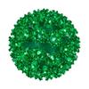 Wintergreen Lighting LED Starlight Sphere, LED Light Ball Sphere Light, Christmas Light Ball, Christmas Decoration (70 Lights, 6", Green) view 1