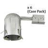 5-Inch Remodel LED Recessed Can Light IC & Airtight Flat Ceiling Case Pack of 6 view 1