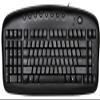 A4tech Ergonomic Left Handed Keyboard for Business/Accounting - 8 Multimedia Hotkeys - Eliminates RSI and Carpal Tunnel - Patented Natural_Reduce Back and Shoulder Strain to Improve Posture view 1