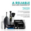 Movo Deluxe Essentials DSLR Camera Cleaning Kit with 10 APS-C Cleaning Swabs, Sensor Cleaning Fluid, Rocket Air Blower, Lens Pen, Soft Brush, 2X Small and 2X Large Microfiber Cloths and Carrying Case view 2