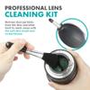 Movo Deluxe Essentials DSLR Camera Cleaning Kit with 10 APS-C Cleaning Swabs, Sensor Cleaning Fluid, Rocket Air Blower, Lens Pen, Soft Brush, 2X Small and 2X Large Microfiber Cloths and Carrying Case view 4