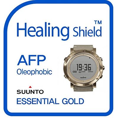 Healingshield Screen Protector Oleophobic AFP Clear Film for Brand Watch Essential Gold [Front 2pcs]