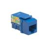 Platinum Tools 725BL-50 Keystone Jack, Cat5e, 110, 50 Piece/Installer Pack, Blue view 1