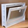 Glass Block Vent - 16x8 Vinyl Hopper Vent view 3