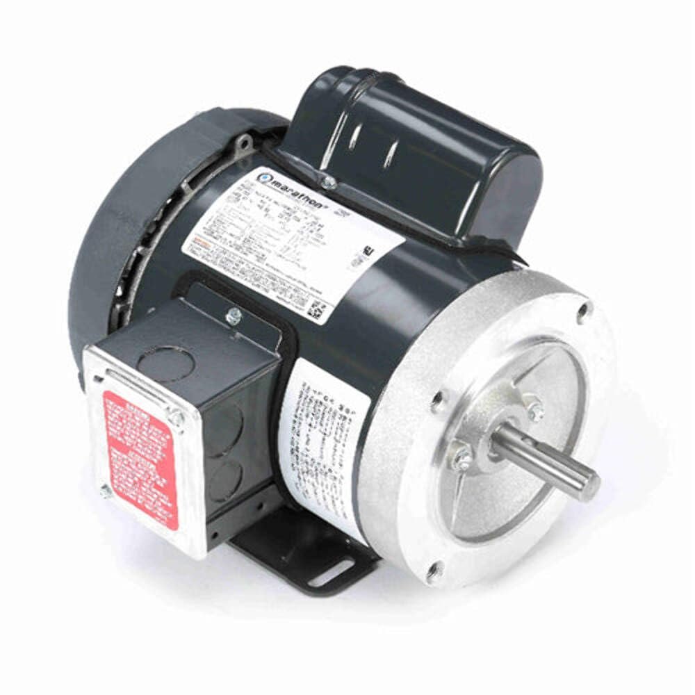 Marathon F133 General Purpose Motor, Single Phase Capacitor Start, 3/4 hp, 1800 RPM, 115/208-230V, 11/5.4-5.5 amp
