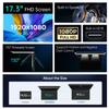 XTRONS 17.3 Inch 16:9 Ultra-Thin FHD Digital TFT Screen 1080P Video Car Overhead Player Roof Mounted Monitor HDMI Port 1920 * 1080 Full High Definition (Built in Speaker) view 2