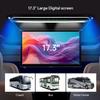 XTRONS 17.3 Inch 16:9 Ultra-Thin FHD Digital TFT Screen 1080P Video Car Overhead Player Roof Mounted Monitor HDMI Port 1920 * 1080 Full High Definition (Built in Speaker) view 3