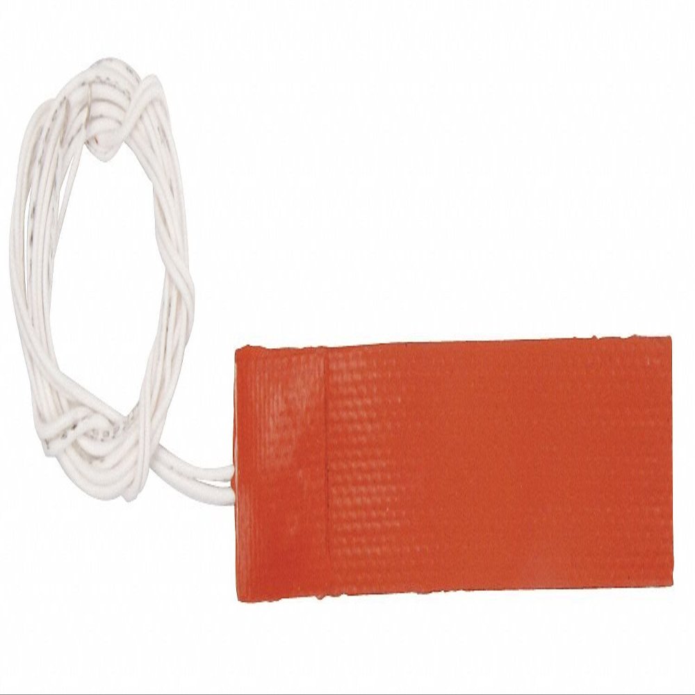Strip Heater, Silicone Rubber, 9 in. L