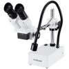 AmScope SE410 Professional Binocular Stereo Microscope, WF10x Eyepieces, 10X Magnification, 1X Objective, Tungsten Lighting, Boom-Arm Stand, 110V-120V view 1