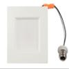 LB13136 4 LED Downlight Square, Dimmable, 10W (75W) Retrofit LED Recessed Lighting Fixture, 4000K Cool White Glow, 700 Lumens, LED Recessed Ceiling Light, Waterproof, Energy Star & UL (4-Pack) view 4