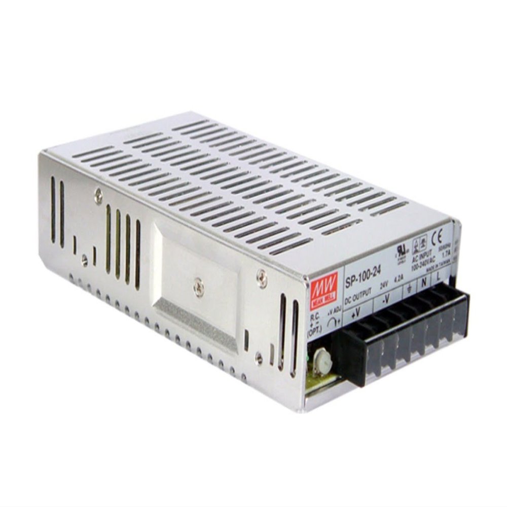 PFC Function Enclosed 102W 12V 8.5A SP-100-12 Meanwell AC-DC Single Output SP-100 MEAN WELL Switching Power Supply