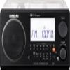 Sangean All in One AM/FM Alarm Clock Radio with Large Easy to Read Backlit LCD Display (Clear) view 1