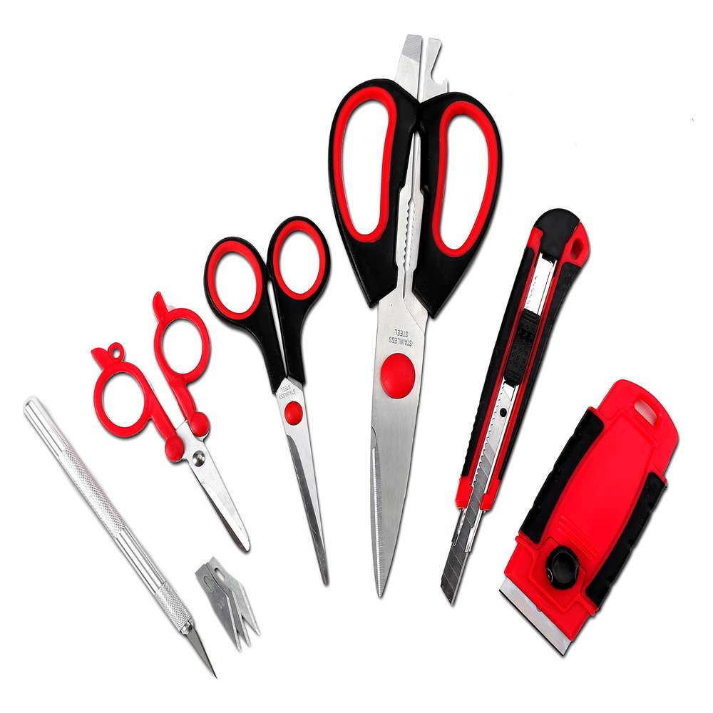 Hyper Tough 9pc Cutting Tools