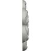 Ekena Millwork ROS05X05BO Brontes Round Rosette, 5"OD x 5/8"P, Primed view 3