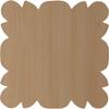 Ekena Millwork ROS03X03ACAL Acanthus Square Rosette, 3 1/2"W x 3 1/2"H x 5/8"P, Alder view 4