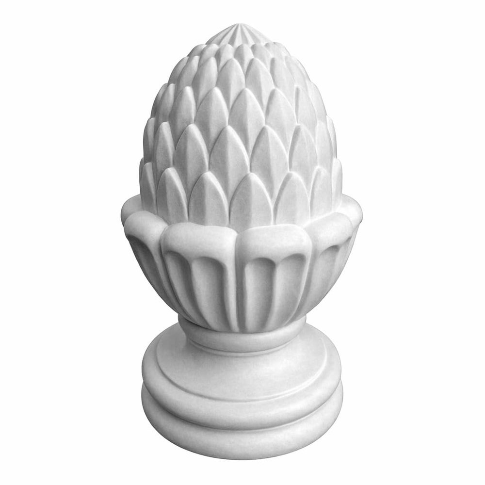 Ekena Millwork FIN04X07BL 4 1/8-Inch OD x 7-Inch Blackthorne Finial