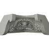 Endurathane Inside Corner for Traditional Smooth Crown Moulding, 3 3/4"H x 3 3/4"P, Factory Primed view 3