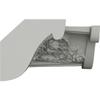 Endurathane Inside Corner for Traditional Smooth Crown Moulding, 3 3/4"H x 3 3/4"P, Factory Primed view 4