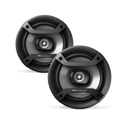 PIONEER F-Series TS-F1634R 6.5 2-Way Speakers (Pair)  200W Max, Balanced Sound + Smooth Treble, Great Stock Replacement, High-Efficiency Speaker Designed for OEM Power