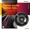 PIONEER F-Series TS-F1634R 6.5 2-Way Speakers (Pair)  200W Max, Balanced Sound + Smooth Treble, Great Stock Replacement, High-Efficiency Speaker Designed for OEM Power view 2