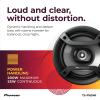 PIONEER F-Series TS-F1634R 6.5 2-Way Speakers (Pair)  200W Max, Balanced Sound + Smooth Treble, Great Stock Replacement, High-Efficiency Speaker Designed for OEM Power view 4