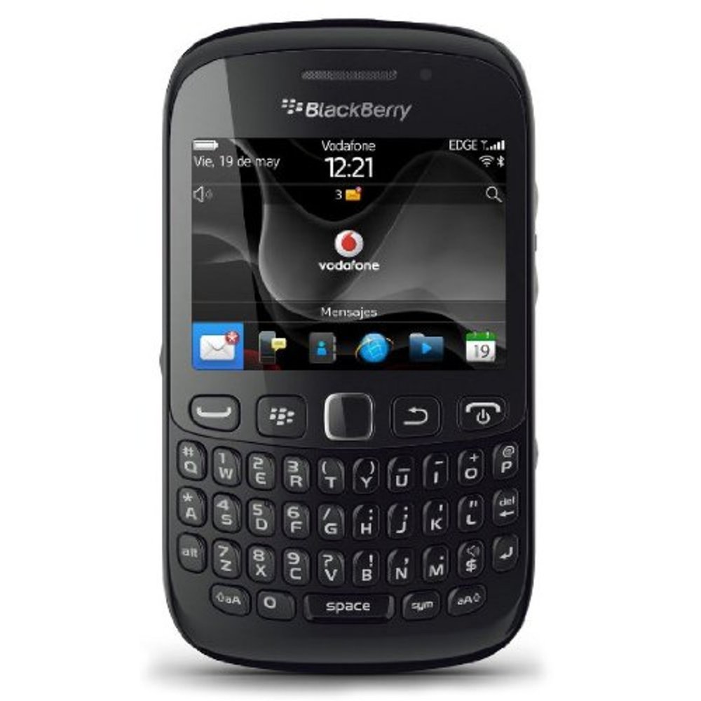 Blackberry 9220 Curve Unlocked GSM Quad-Band Smartphone with Wi-Fi, 2MP Camera and 7.1 Blackberry OS International Version/Warranty - Black