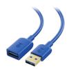 Cable Matters 5Gbps Long USB Extension Cable - 10ft, USB 3.0 Extension Cable, Male to Female USB3.0 Extender, Compatible with Webcam, VR Headset, Printer, Hard Drive, Blue view 1