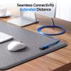 Cable Matters 5Gbps Long USB Extension Cable - 10ft, USB 3.0 Extension Cable, Male to Female USB3.0 Extender, Compatible with Webcam, VR Headset, Printer, Hard Drive, Blue view 3