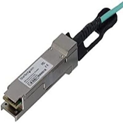 StarTech.com MSA Uncoded Compatible 10m/32.8ft 40G QSFP+ to QSFP+ AOC Cable - 40 GbE QSFP+ Active Optical Fiber - 40 Gbps QSFP Plus/Transceiver Module Cable (QSFP40GAO10M)