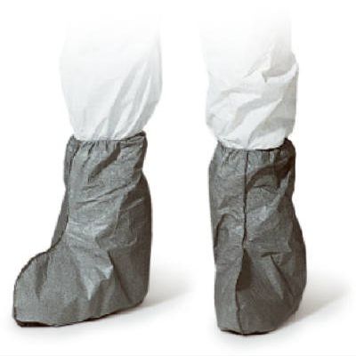 Dupont Personal Protection FC454SGYXX0100 00 Boot Covers, Skid-Resistant, Gray, One Size, 100-Pk. - Quantity 1