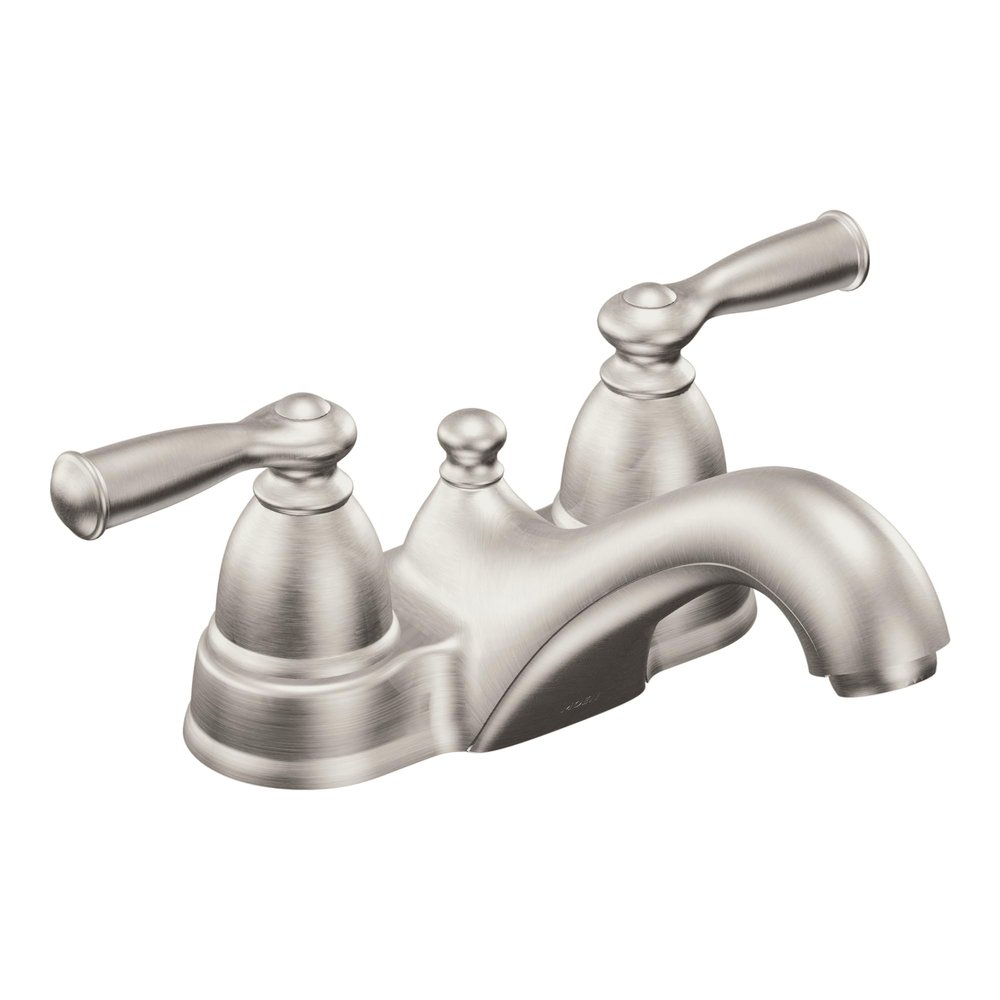 MOEN WS84912SRN Handle Bath Faucet, Nickel