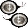 DirectNine Basics 1 Pair Black Head LAMP / LIGHT (12V) for Massey Ferguson Tractors view 1