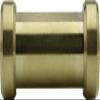 Kupo Round Stud Solid Brass Baby Stud with 3/8"-16 Female and 1/4"-20 Female Threads for Attaching Lights, Cameras, and Accessories to Clamps, Arms, and Studio Rigging Systems (KG001112) view 1