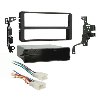 Metra 99-8201 Single DIN Dash Kit + Harness for 2000-2005 Toyota Celica/Echo