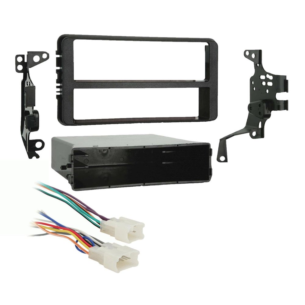 Metra 99-8201 Single DIN Dash Kit + Harness for 2000-2005 Toyota Celica/Echo