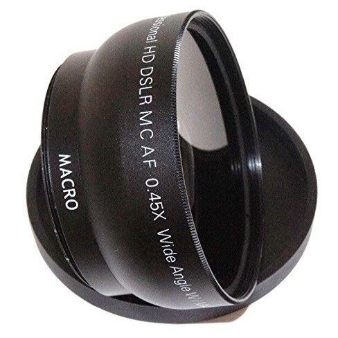 for Olympus E-620 E-520 E-420 Pro HD Wide Angle with Macro Lens (58mm Compatible)