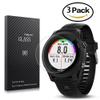 Youniker 3 Pack Compatible with Garmin Forerunner 935 Watch Screen Protector Tempered Glass Screen Protectors Foils 9H 0.3MM Anti-Scratch Anti-Fingerprint Bubble Free view 1
