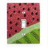 Trendy Accessories Decorative Watermelon Design Print Image Plastic Light Switch Wall Plate Cover. Screws Included. view 1