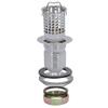 EZ-FLO 3 Inch Removable Kitchen Sink Strainer Drain Extended Shank Junior Duo, Stainless Steel, 1-7/8 Inch to 2-1/4 Inch Opening, 30037 view 1