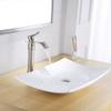 BWE Brushed Nickel Bathroom Vessel Sink Faucet 1 Hole, Modern Style view 3