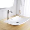 BWE Brushed Nickel Bathroom Vessel Sink Faucet 1 Hole, Modern Style view 4
