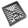 GULLEY GRID DRAIN COVER LID BLACK PVC 6 INCH 150MM SQUARE (pack of 4) view 1