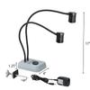 Pro Work Bench Lamp Light with Dual 220 Lumen (440 Total) LED Head FTL230 view 3